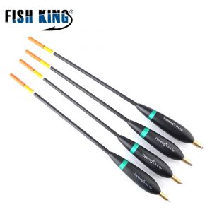 FISH KING 5 Styles Barguzinsky sapin Bobber flotteur de pêche taille mixte 20 cm-26.5 cm cuivre