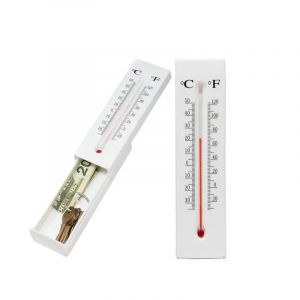Boîte de thermomètre Unique pour cacher une clé, compartiment Secret de dérivation, cache de