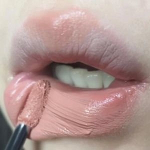 Mini rouge &agrave; l&egrave;vres liquide 10 couleurs, tasse antiadh&eacute;sive imperm&eacute;able, velours mat, nu, violet,