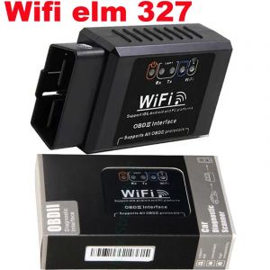 Nouveau ELM 327 V1.5 WIFI OBD2 WIFI Scanner Auto ODB2 ELM327 V1.5 WIFI pour Android/IOS OBD 2 OBD2