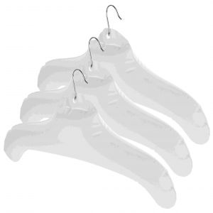 Cintre de Voyage Gonflable en Plastique pour vaccage de Vêtements Blancs, Manteau, Chemise, Placard,