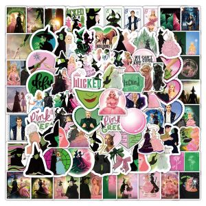 10/30/50/100 pi&egrave;ces Cool Cartoon Wicked Musical Graffiti Stickers Stickers R&eacute;frig&eacute;rateur Ordinateur