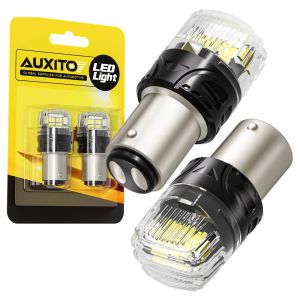 AUXITO 2 pièces S25 1156 ampoule LED 1157 Bay15d P21/5W lampe à LED P21W BA15S 7506 feux de recul de