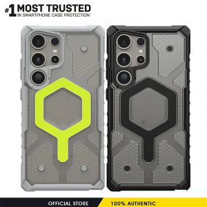 Étui magnétique d'origine Pathfinder Clear Pro pour Samsung Galaxy S24 Ultra S23 S25 Plus,