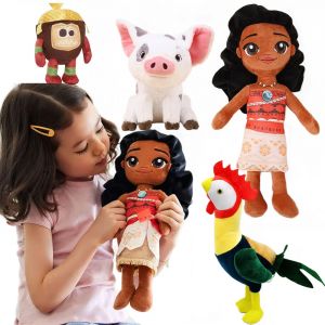 Disney-Peluche Moana 2, Fournitures de ixd'Anniversaire, Princesse Vaiana, Beurre, Cochon Mignon,