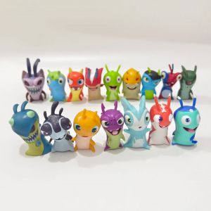 10 pièces Slugterra PVC figurines bête magique monstre Kawaii mignon Anime Figure modèle Collection