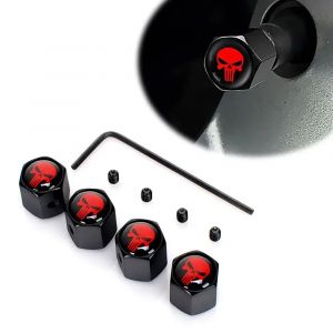 Bouchons de tige de Valve de pneu de roue de voiture, capuchons de Valve d'air de pneu antivol,