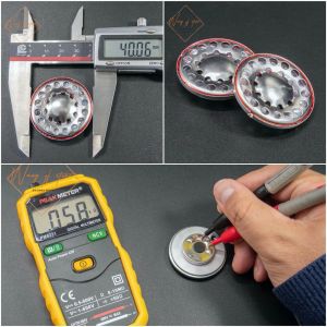 Hifi 40MM Casque Pilote Pour Mdr-7506 V6 V7 sauna t&eacute;l&eacute;phone Haut-Parleur Diy Moto Casque &Eacute;couteur