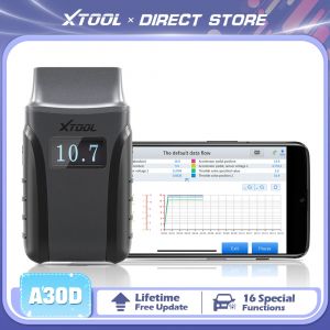XTOOL Anyscan A30D Système complet sans fil Outils de diagnostic automobile Scanner OBD2 automobile