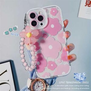 Coque en Tpu Penda 3D ours fleur rose, pour Honor X6B X7 X8 90 70 X6A X7B X8B X9 X7A X8A X9A X6 X6S