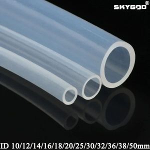 Tuyau en caoutchouc de Silicone de qualit&eacute; alimentaire, 1M, Tube Flexible Transparent en Silicone,