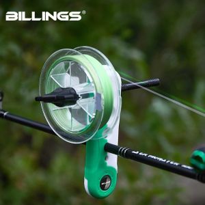 BILLINGS-Enrouleur de ligne de pêche portable réglable, outils de filature Baitcasting, différentes