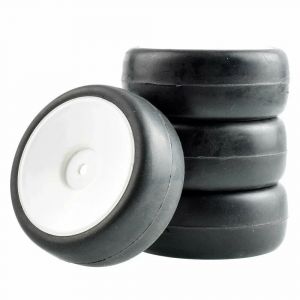 RC 9071-6018 jeux de pneus et de roues de course Slick pour voiture de tourisme HSP HPI 1/10 1:10