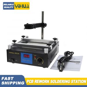 YIHUA 853A SMD BGA Station de soudage de retouche préchauffage outils de soudage à dessouder support