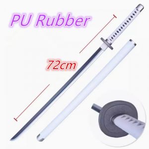 Cosplay Anime Roronoa Zoro Katana &eacute;p&eacute;e PU Wado Ichimonji &eacute;p&eacute;e jeu de r&ocirc;le Aki Mizu samoura&iuml; arme