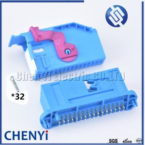 Prise électrique Ecu pour voiture, connecteur de fil de carte Prada, prise OBD2, 1J0972977D,