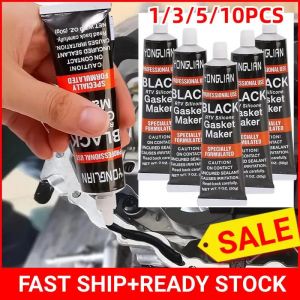 Mastic adhésif pour moteur automobile, haute température, silicone RTV noir, fabricant de joints,