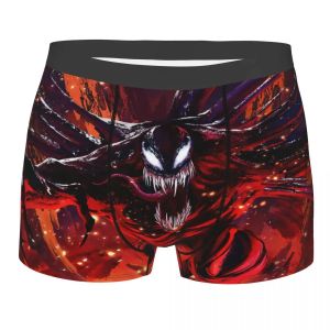 Venom MARVEL-Caleçon Super en Coton pour Homme, Sous-Vêtement Ventilé, Boxer