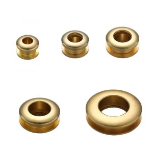 Accessoires en cuir antique pour œillets de vêtement, œillets de rondelle en laiton
