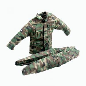 Uniformes de Combat de Camouflage dans la Jungle, échelle 1/6, vêtements de soldat, ensemble de