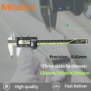 Mitutoyo pied à coulisse LCD numérique 0.01mm haute précision en acier inoxydable résistant à
