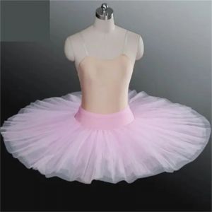 Tutus de Ballet professionnel pour adultes et enfants, crêpes rigides, demi-Tutu de Ballet pour