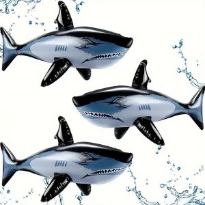 Jouet requin gonflable, 1 pièce, plage, piscine, fête, jeu de natation, Sports aquatiques, jouets