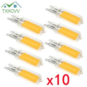 TxxCvv ampoule LED G9 Super brillante 7W 9W 12W15W 220V lampe en verre lumi&egrave;re &agrave; puissance constante