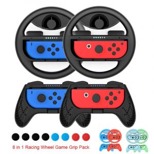 Nouveau Pack de contrôleur de commutateur de volant de course, Kit de poignée de jeu adapté aux