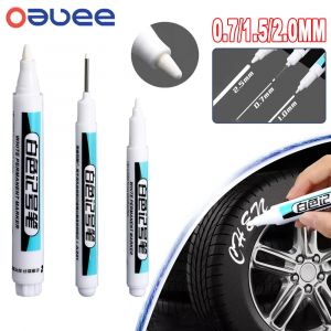 1/2/3 pièces stylo marqueur Graffiti blanc huileux imperméable crayon Permanent travail du bois