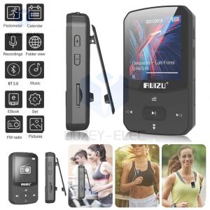 X52 Sport Bluetooth Lecteur MP3 Portable Retour clip Mini Musique Walkman Avec Écran de Soutien FM,