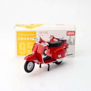 Caipo 1:18 échelle 1976 Vespa 200 rallye alliage et plastique moto pour garçon jouet Collection ami