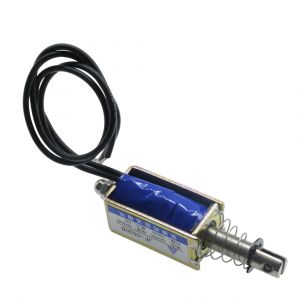 Type JF-0530B de poussée et de nervure de CC 12V électroaimant de cadre ouvert actionnant le