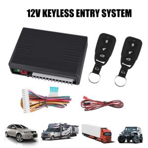 Système d'alarme Keyless de kit de contrôle de serrure de porte centrale à distance de voiture à