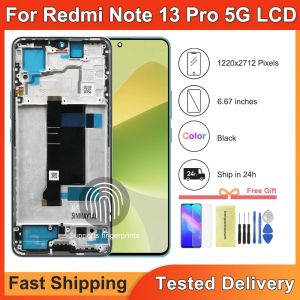 6.67 "OLED pour Xiaomi Redmi Note 13 Pro LCD 2312DRA50C &eacute;cran tactile panneau num&eacute;riseur assembl&eacute;e