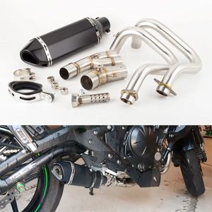 Silencieux d'échappement complet pour moto, pour Kawasaki ER6N ER6F Versys 650 Z650 Ninja 650 2012 –