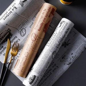 Rouleau de papier absorbant l'huile pour la cuisson ou le repas, Polymères avec coupe-glissière,