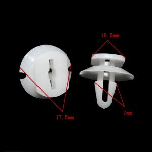 Clips de carte de porte avant, 20 pi&egrave;ces, fixation en plastique pour Ford Fiesta Fusion 1552662