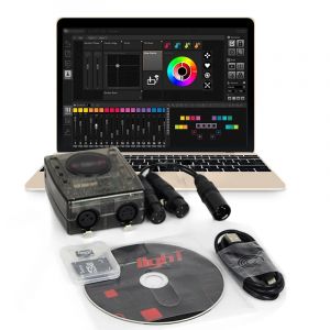 Daslight DVC4 GZM logiciel de contrôle d'éclairage de scène 1536 CH DMX512 contrôle DJ Disco lumière