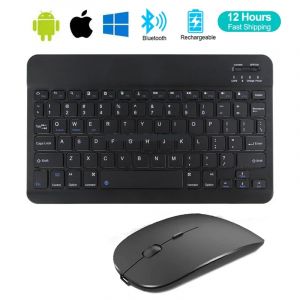 Clavier sans fil espagnol fran&ccedil;ais azerty russe cor&eacute;en avec N Mini Bluetooth pour iPad Mac tablette