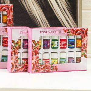 12 pièces 3ML désodorisant plante naturelle aromathérapie huile essentielle climatisation parfum