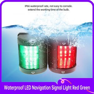Feu de signalisation de Navigation LED étanche IP66, accessoires de Yacht de bateau marin, feux de