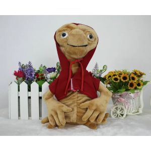 Film Disney le manteau rouge extraterrestre ET, jouets d'halloween, poup&eacute;es douces, cadeau pour