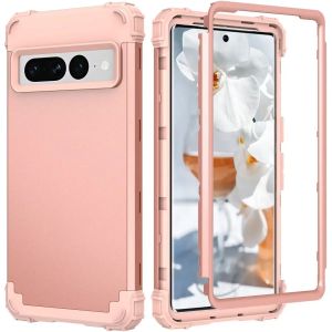 Coque blindée antichoc 360 pour Google Pixel 7 Pro 8 6 5 4 XL 3, pare-chocs robuste en silicone