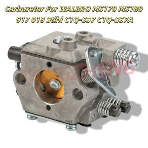 MS180 Carburateur Carb pour Stihl 018 017 MS170 Tronçonneuse Remplacer #1130 120 0608 C1Q-S57