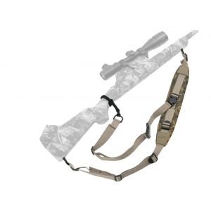 Sangle m&eacute;tallique pour fusil r&eacute;glable, pivotante, tactique en Nylon, arme &agrave; 3 Points, lib&eacute;ration