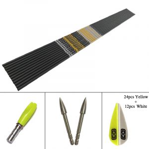 +/-0.001 fl&egrave;ches tir &agrave; l'arc colonne vert&eacute;brale 350 - 1000 ID4.2mm fl&egrave;ches en carbone aubes arc