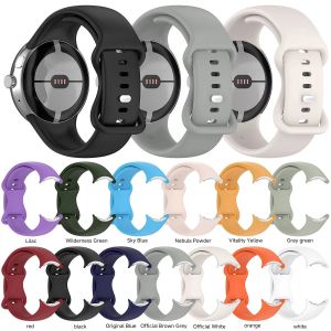 Bracelet en Silicone pour Google Pixel Watch 3, 41mm 45mm, Bracelet de Sport de remplacement pour
