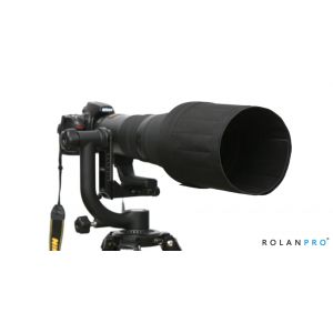 ROLANPRO Pare-soleil téléobjectif pliable pour Canon Nikon Sigma Tamron 400 mm f/2.8, 600 mm f/4,