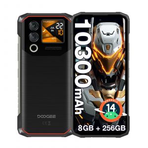 Doogee-Téléphone robuste Blade 10 Max, écran IPS 6.56 90Hz, 8 Go, 256 Go, écran arrière 1.54 ",